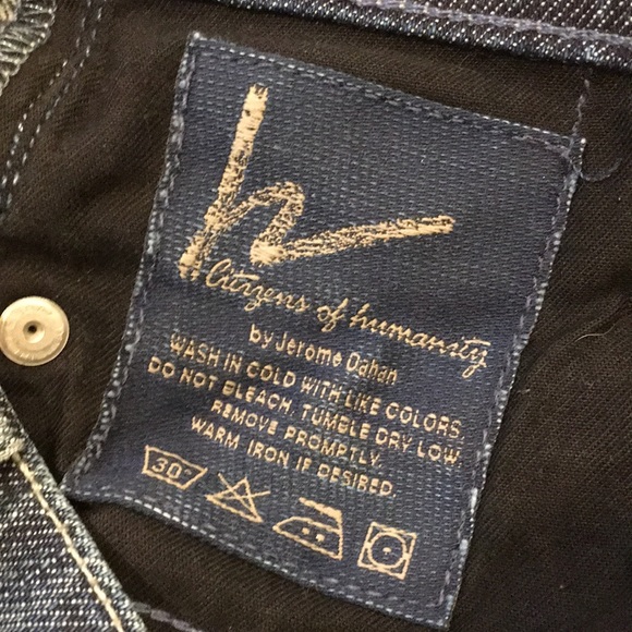 HP 🌸Citizen Of Humanity Ava low rise straight jeans 27 leg 33” - Picture 8 of 16